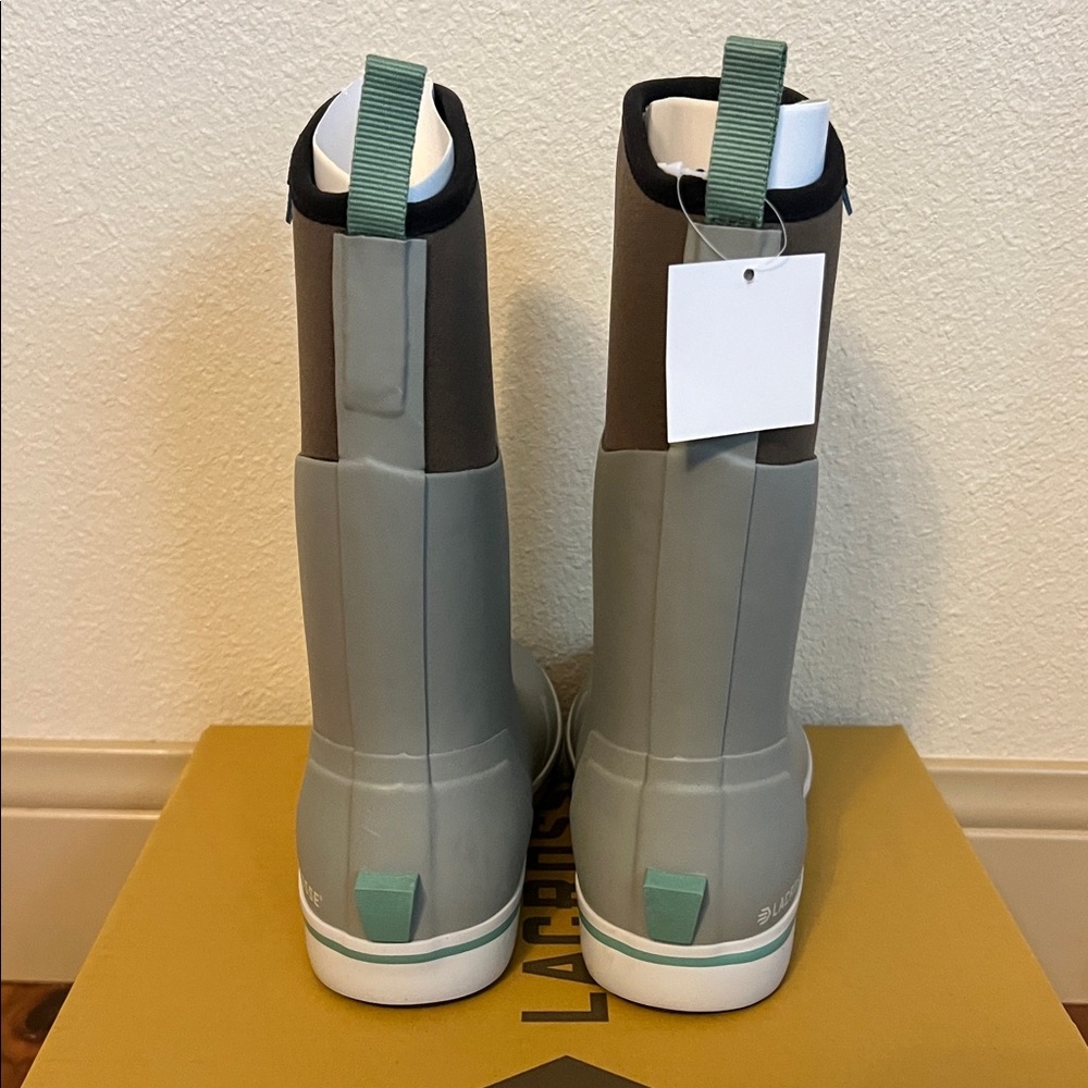 LaCrosse Waterproof Deck 12" Boots Rock Ridge Womens 7.5 - Picture 5 of 7